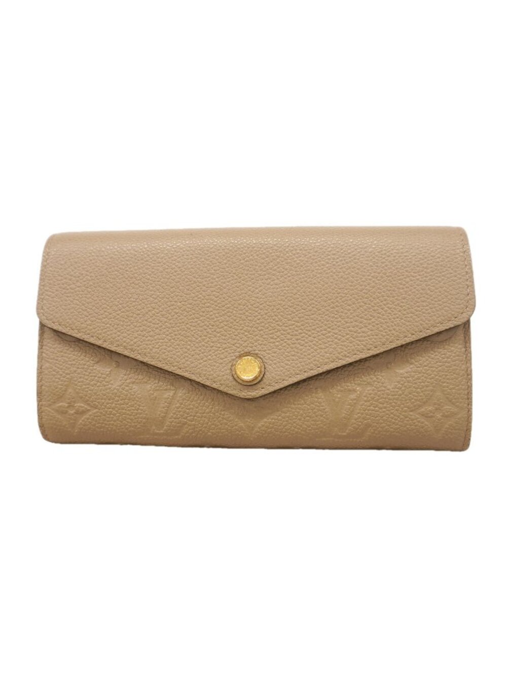 Louis Vuitton Wallet Monogram Empreinte Portefeuille Sarah Tourterelle